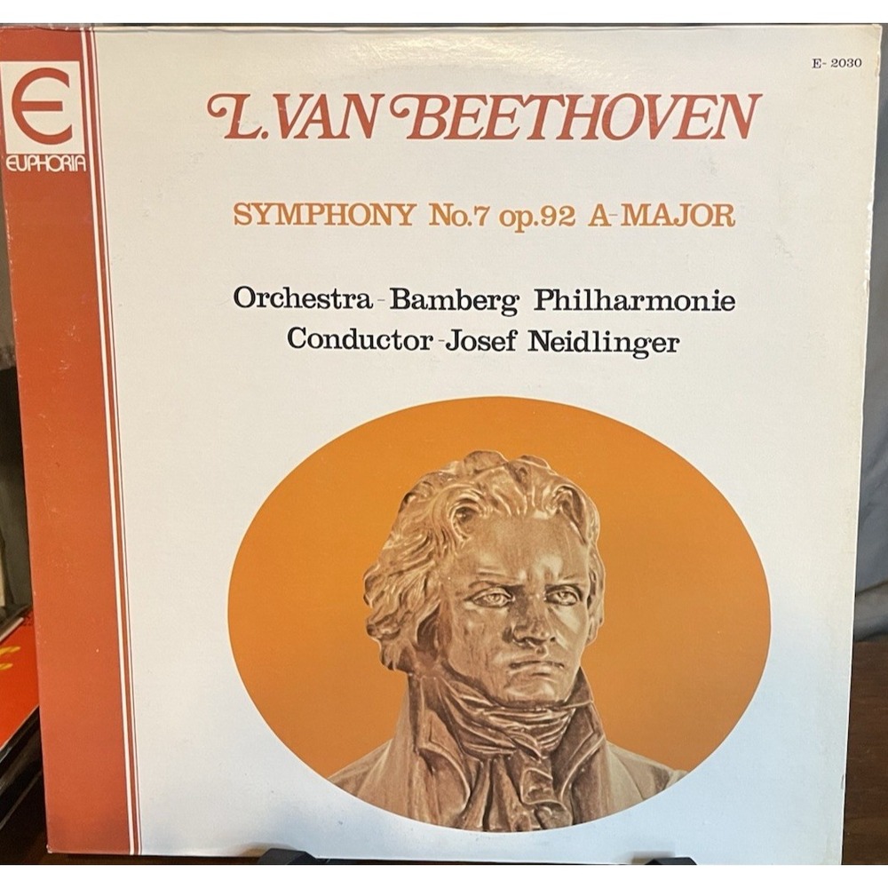 Beethoven Symphony No 7 Op 92 A Major LP Misprint Bamberg Philharmonie E-2030